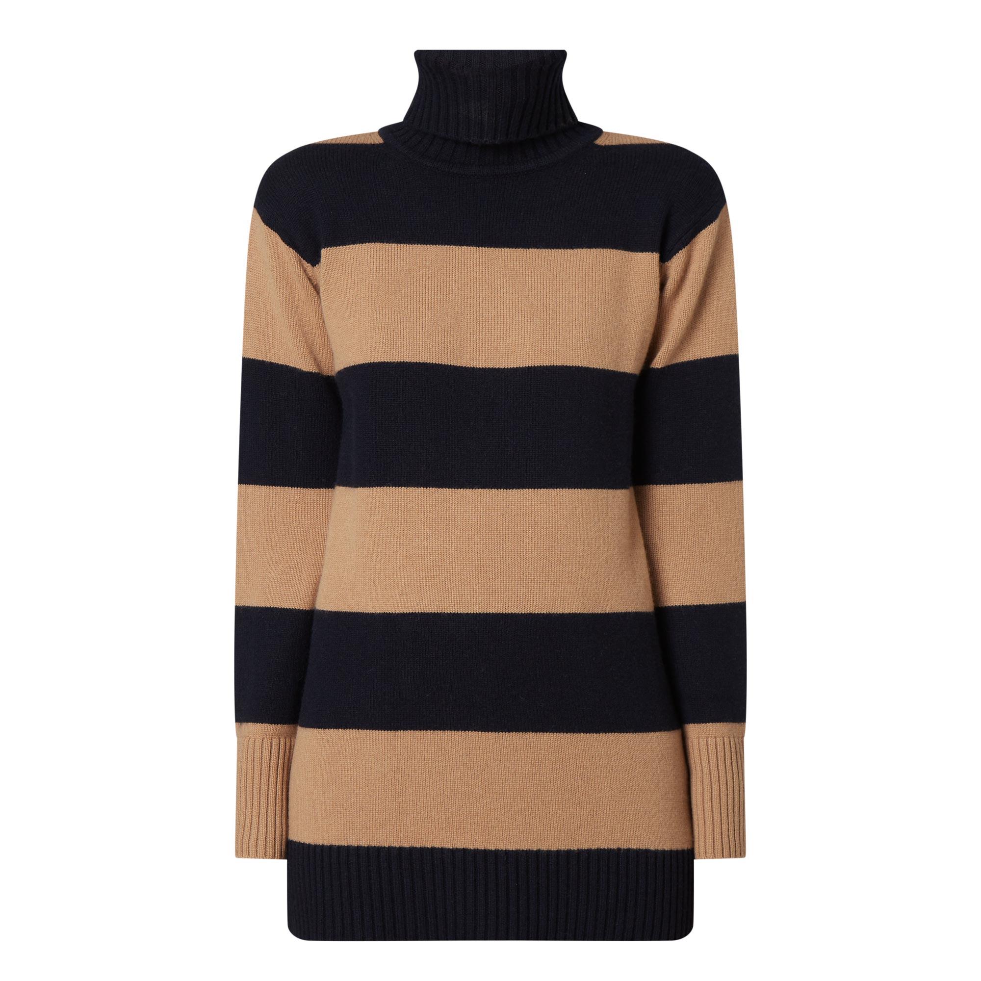 Nastro Stripe High Neck Sweater